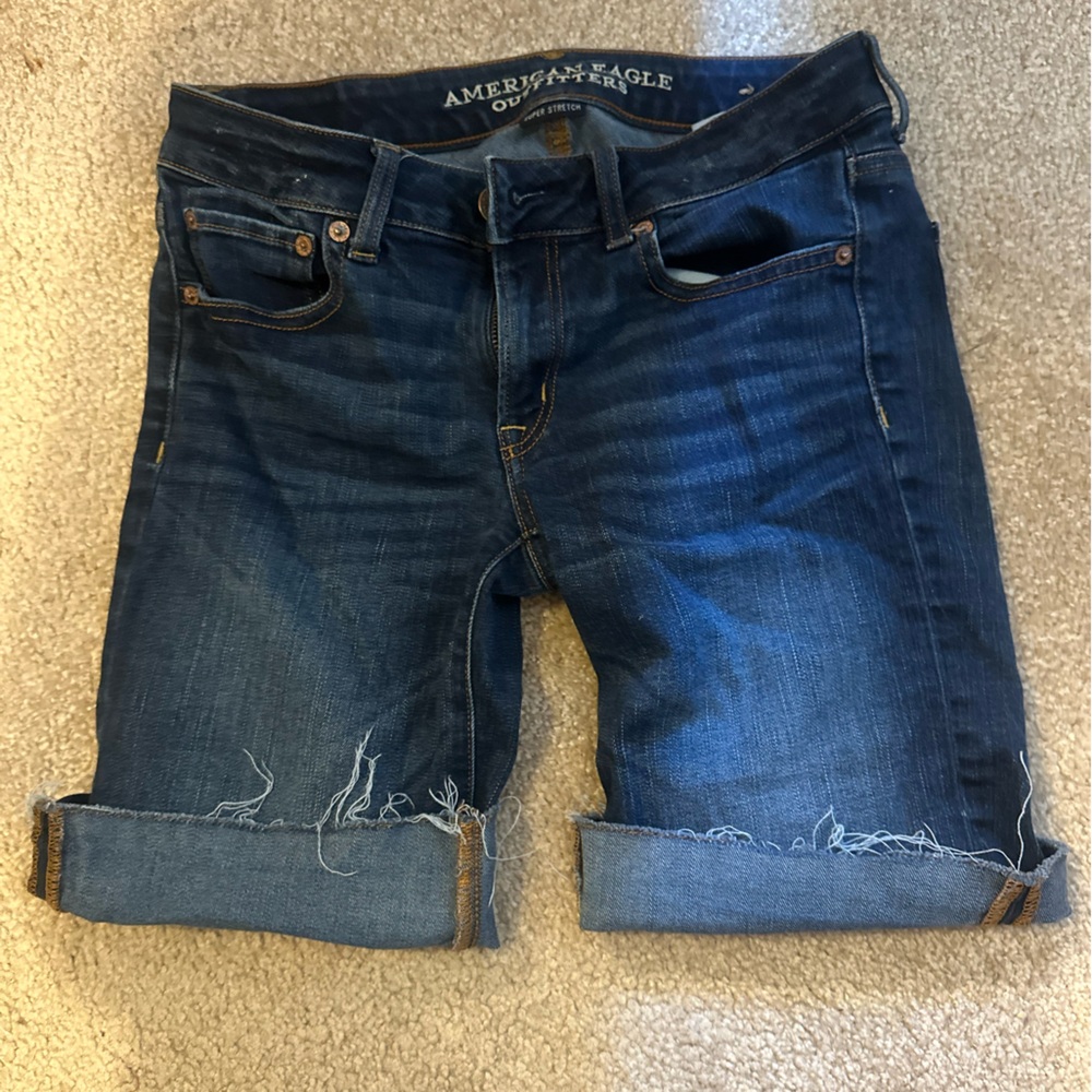 American Eagle Outfitters Blue Denim Shorts